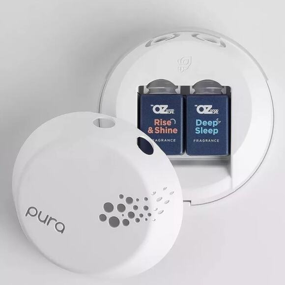 Dr. Oz Pura Dream Sleep Set – Memory Foam Pillow, Smart Diffuser & Fragrances - Picture 2 of 4